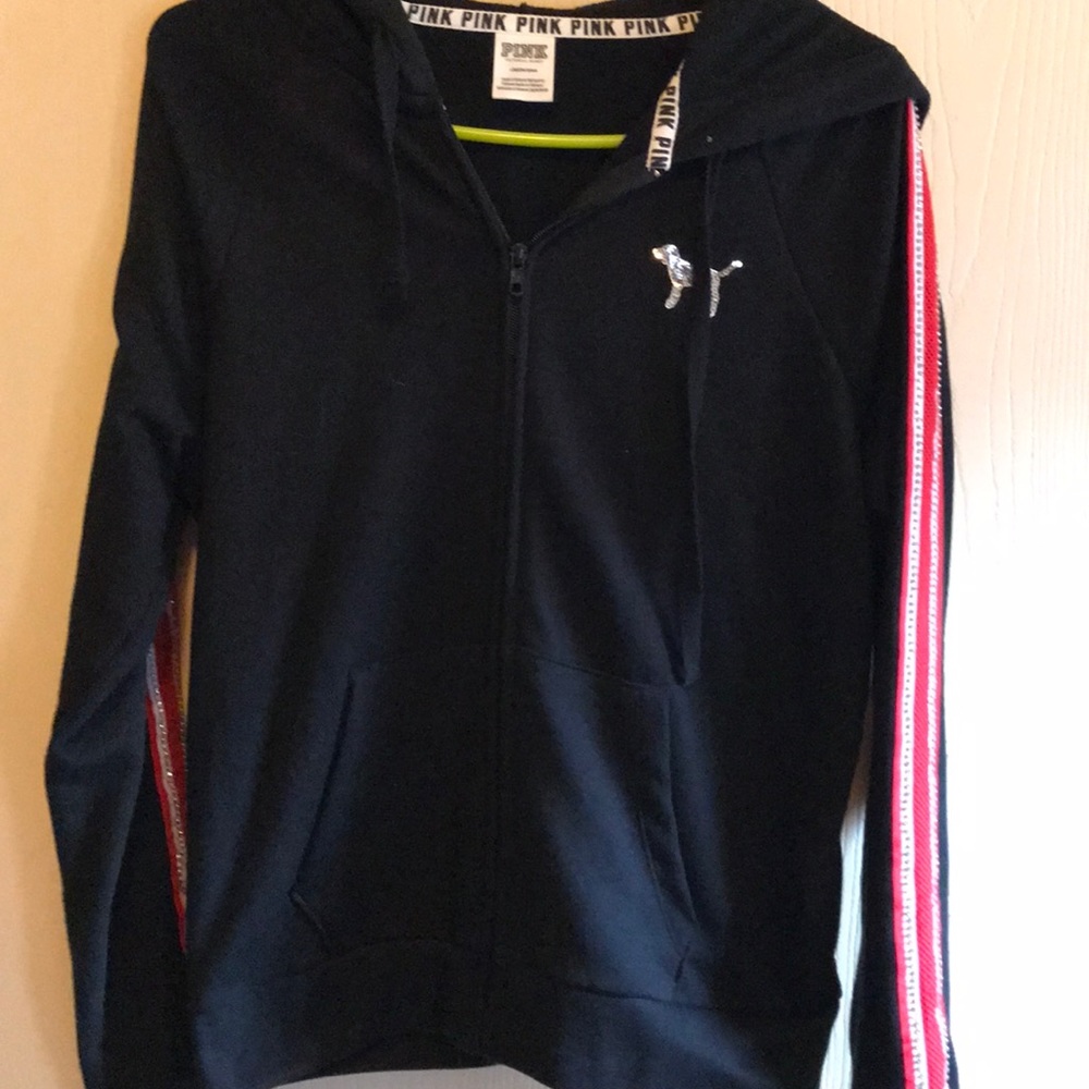 Large Pink hooded jacket